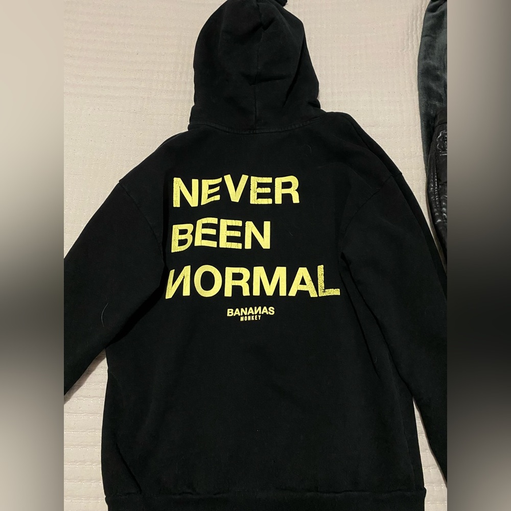 Bananas Monkey Never Been Normal Hoodie